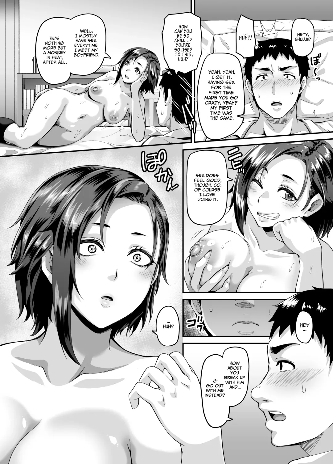 [Kazuhiro] Sukebe na Musume no Otoshikata Dosukebe na Oba-san ga Shikonde Ageru | A slutty old lady will tell how to make her slutty daughter fall for you Fhentai.net - Page 13