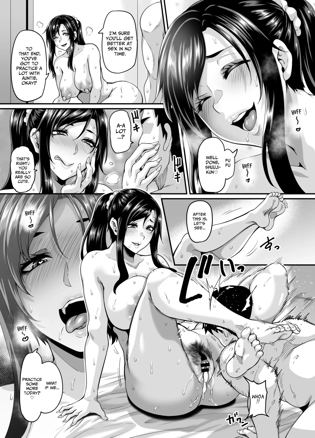 [Kazuhiro] Sukebe na Musume no Otoshikata Dosukebe na Oba-san ga Shikonde Ageru | A slutty old lady will tell how to make her slutty daughter fall for you Fhentai.net - Page 34