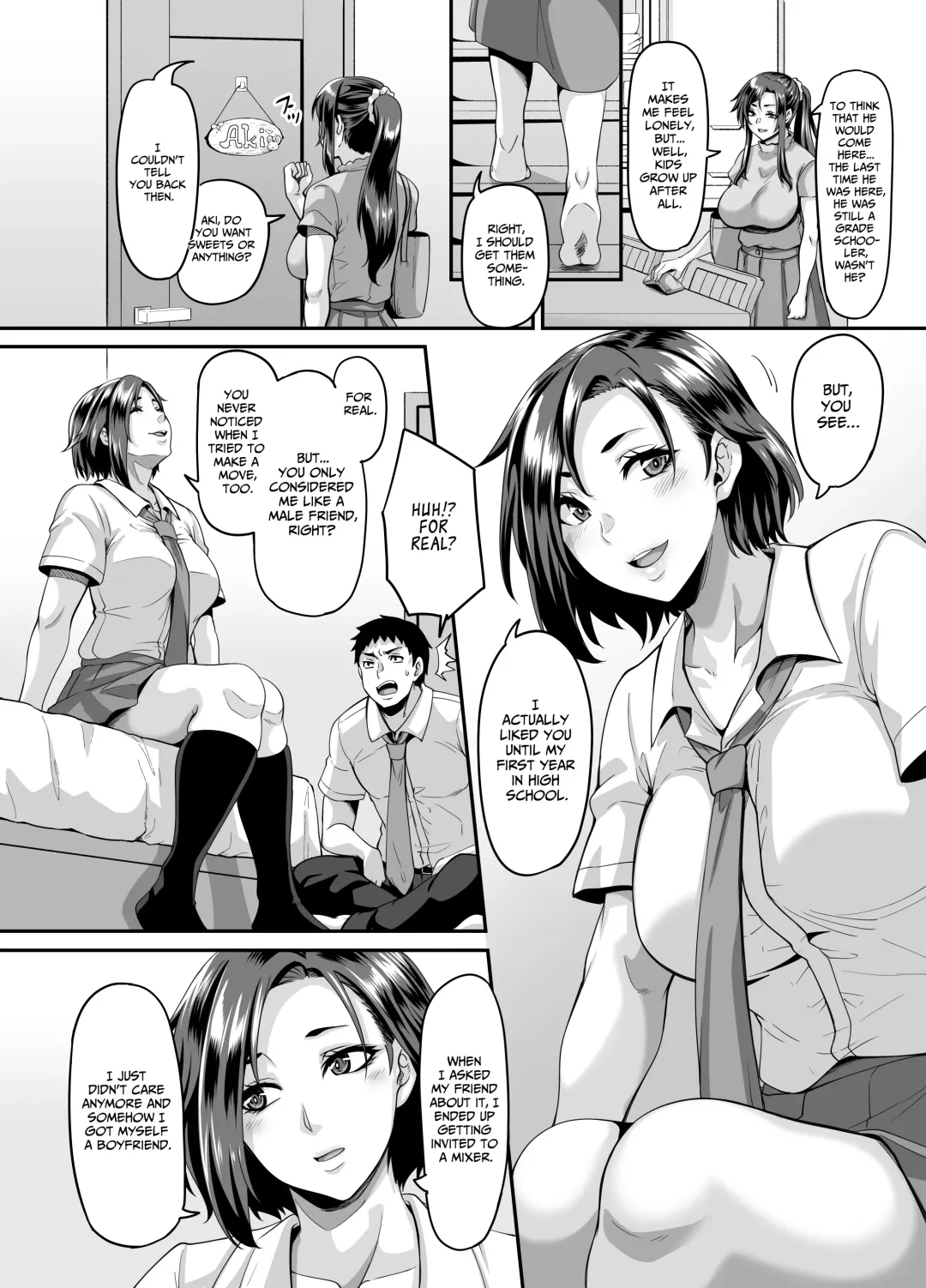 [Kazuhiro] Sukebe na Musume no Otoshikata Dosukebe na Oba-san ga Shikonde Ageru | A slutty old lady will tell how to make her slutty daughter fall for you Fhentai.net - Page 5