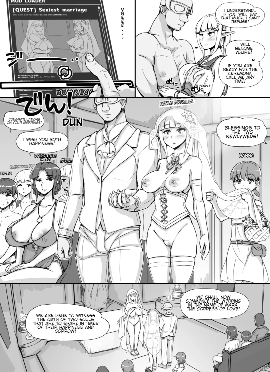 [Abubu] NPC Kan MOD   NPC Rape MOD + Omake Fhentai - Page 60