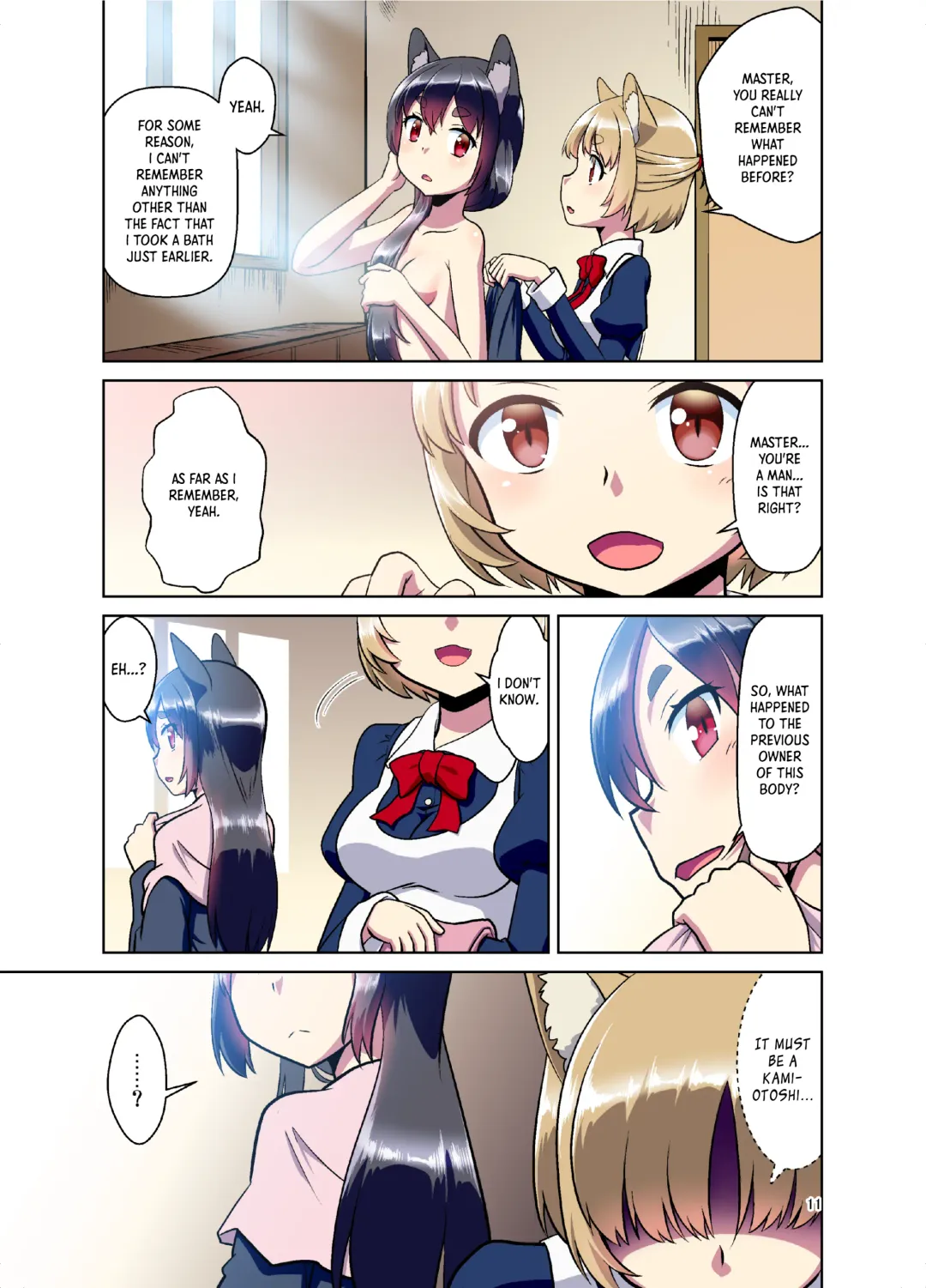 [Fumotono Mikoto] Me ga Sametara Kemomimi Shoujo ni Natteita Ohanashi | The Story of How When I Woke Up, I Had Become an Animal-Eared Girl Fhentai - Page 11