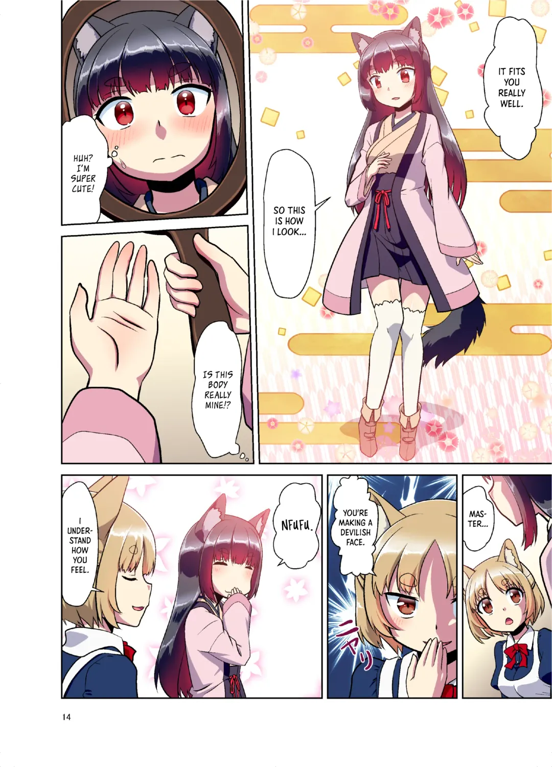[Fumotono Mikoto] Me ga Sametara Kemomimi Shoujo ni Natteita Ohanashi | The Story of How When I Woke Up, I Had Become an Animal-Eared Girl Fhentai - Page 14