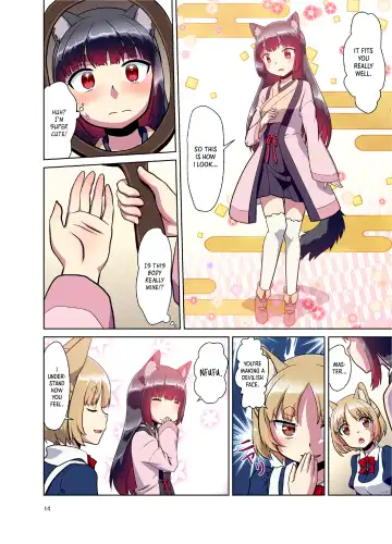 [Fumotono Mikoto] Me ga Sametara Kemomimi Shoujo ni Natteita Ohanashi | The Story of How When I Woke Up, I Had Become an Animal-Eared Girl Fhentai.net - Page 14