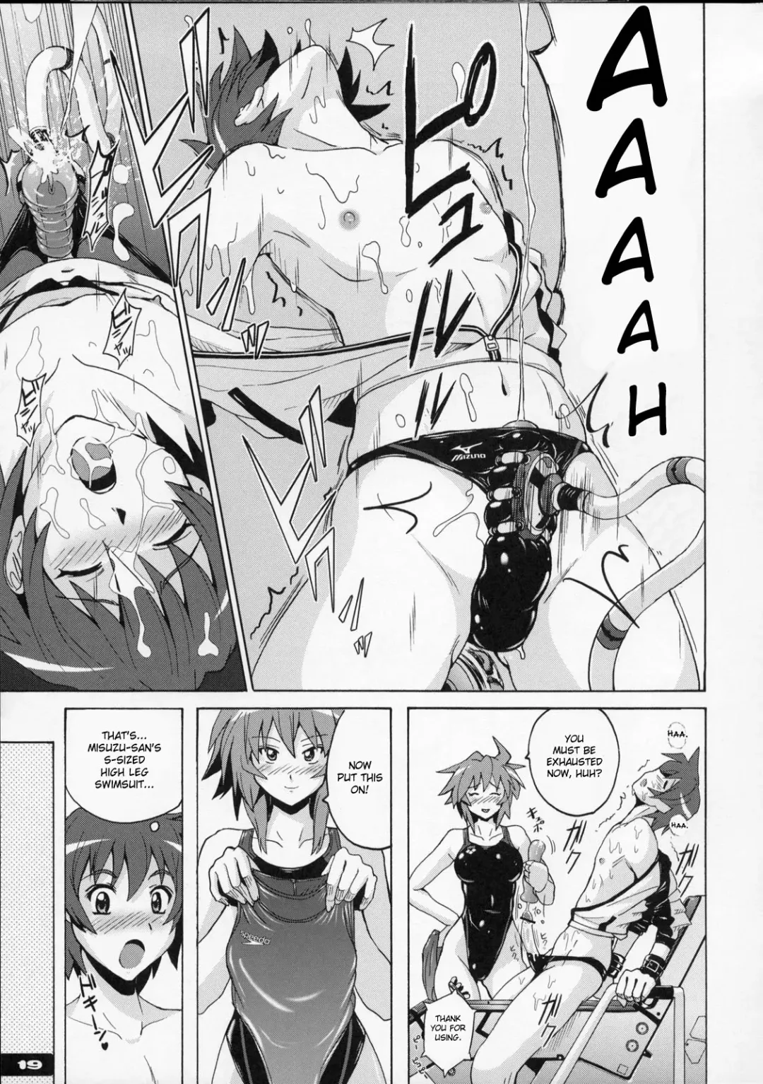 [Murasaki Nyaa] Pitapita Kyouei Mizugi   - for Competition swimsuit fetist & high cut bottoms fleaks 4 Fhentai - Page 18