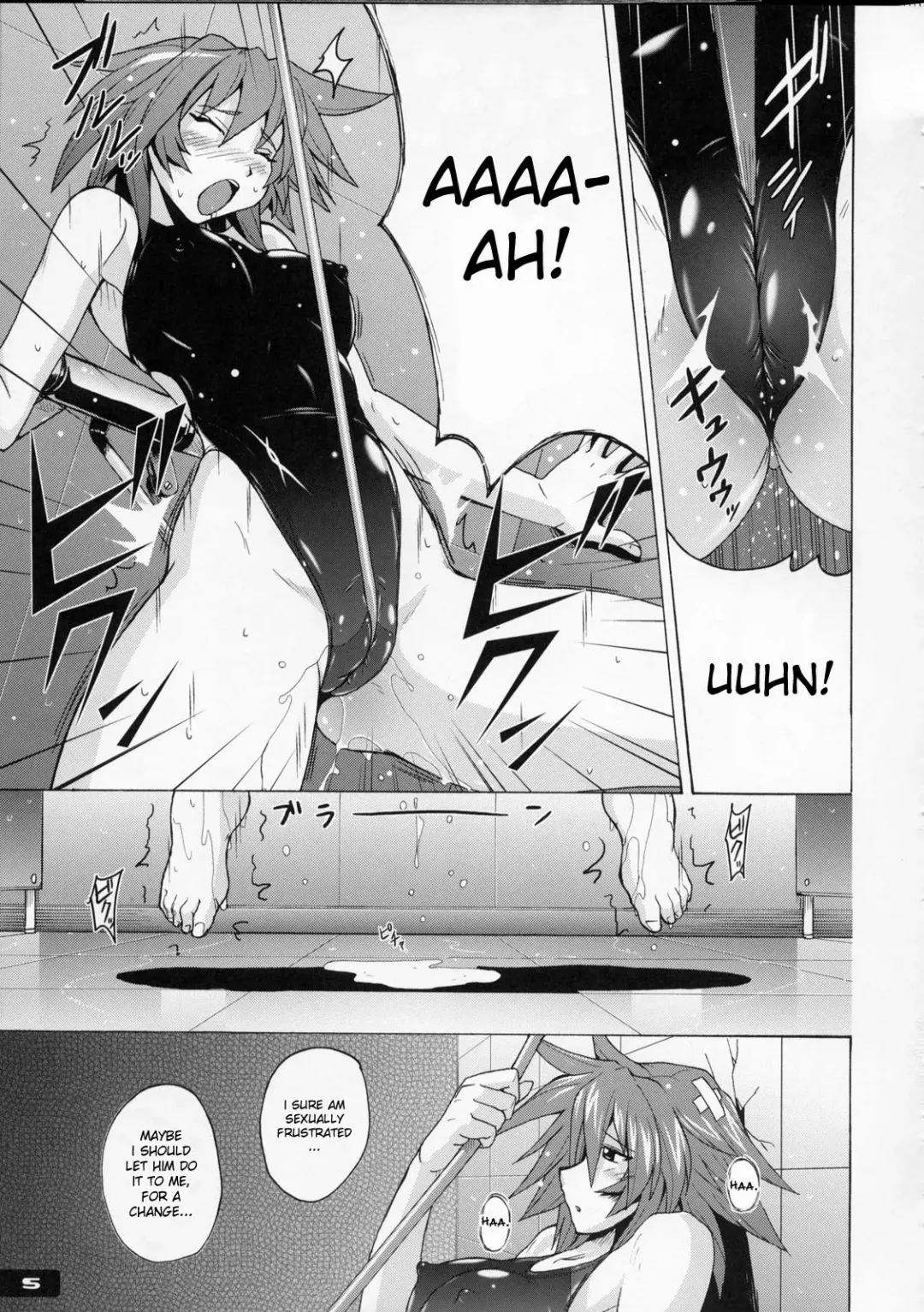 [Murasaki Nyaa] Pitapita Kyouei Mizugi   - for Competition swimsuit fetist & high cut bottoms fleaks 4 Fhentai - Page 4