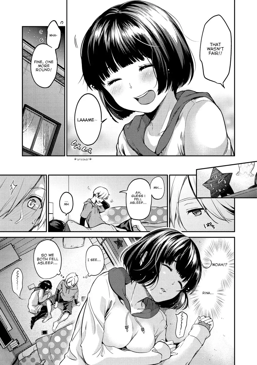 [Momoduki Suzu] Hoshi no moto de | Beneath the stars Fhentai - Page 5