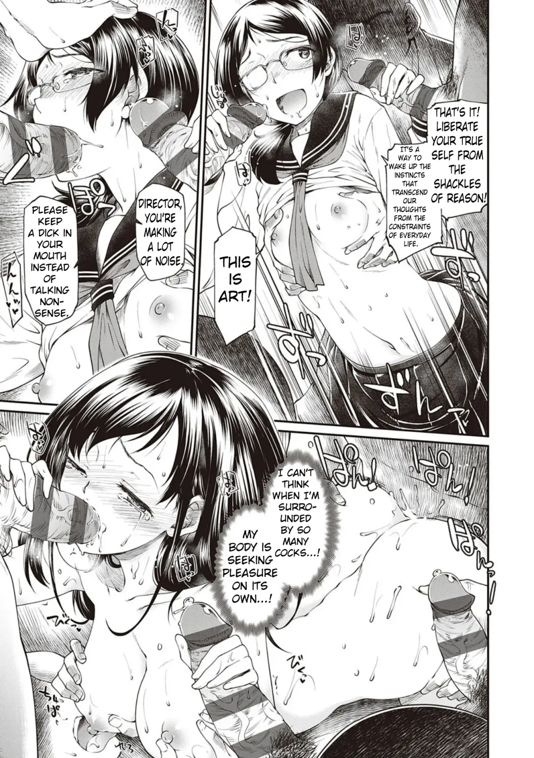 [Hisakawa Tinn] Kono Bijutsubu ni wa Mondai ga Aru Rashii | The art club has a problem Fhentai - Page 15