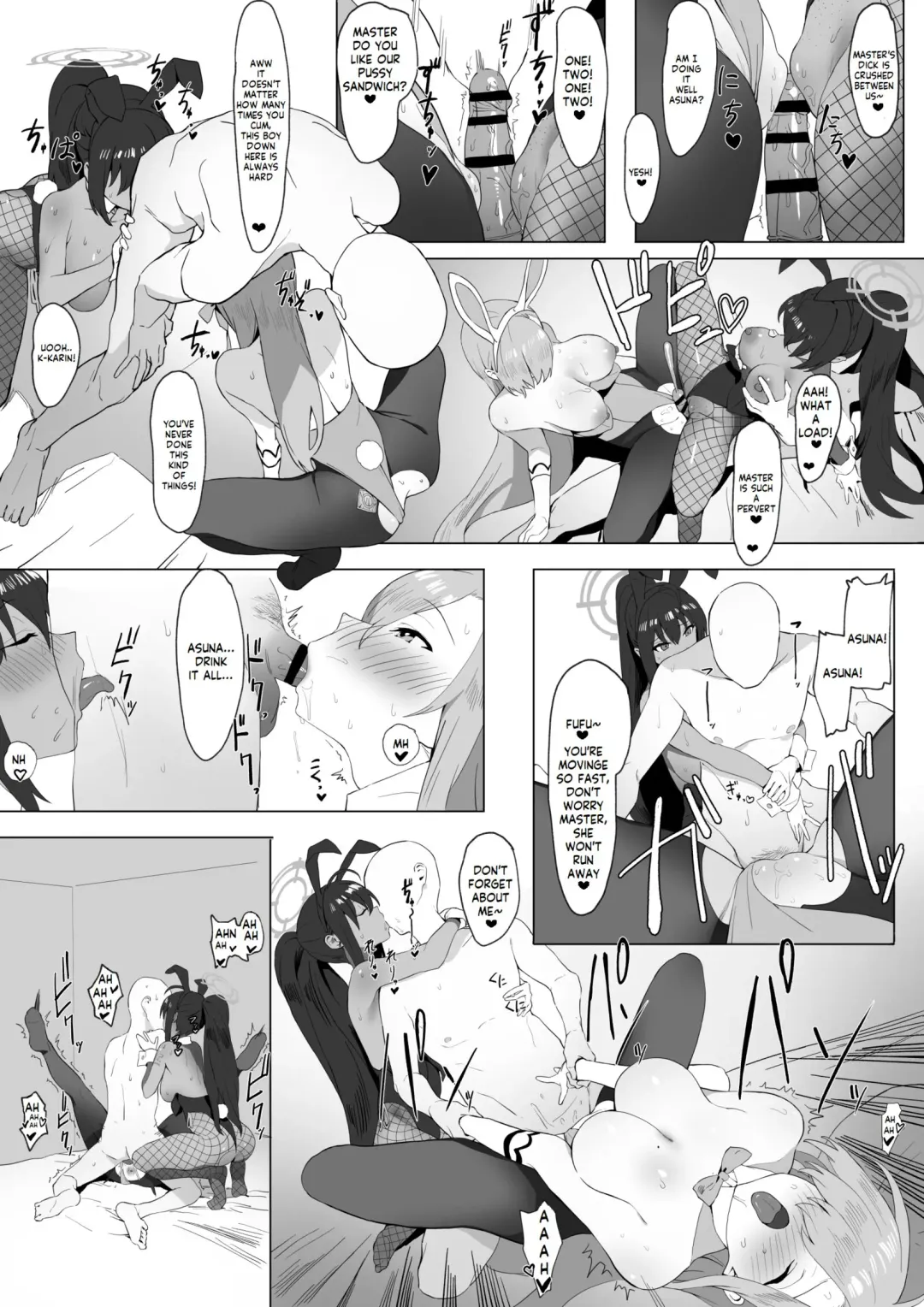[Sakai] Asuna to Karin no Gohoushi Fhentai - Page 9