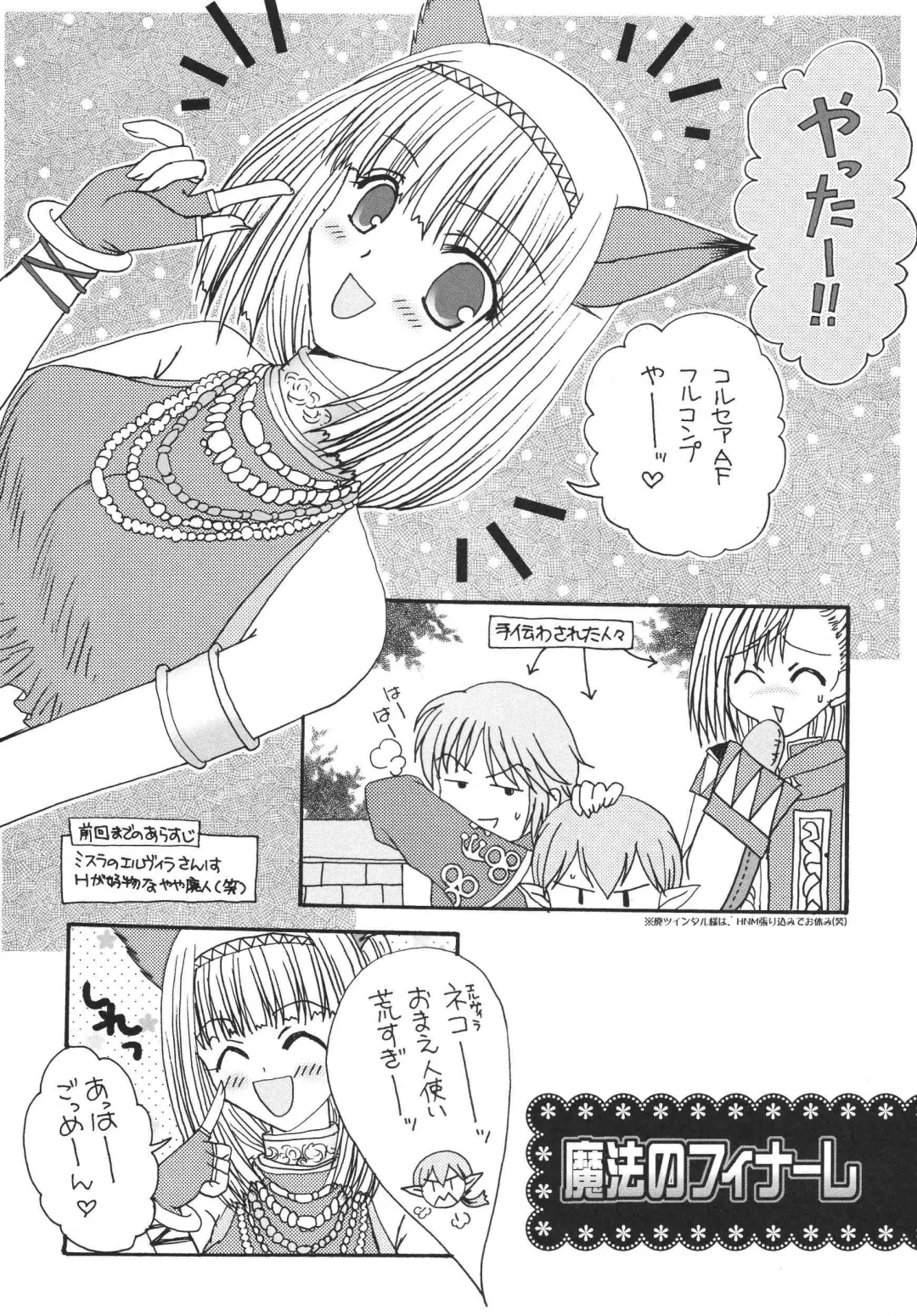 [Marimo - Tsukune] Misueru Milk - Mithra and Elvaan Ver. Fhentai.net - Page 30