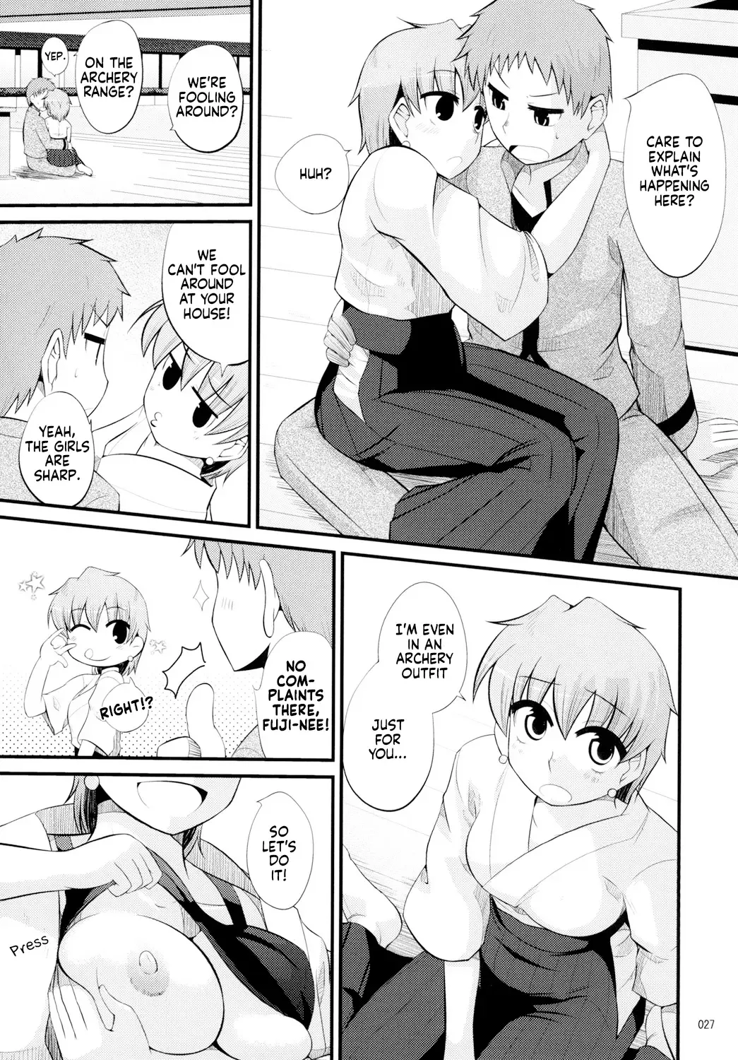 [Arami Taito] Fuji-nee Route-teki na Are | Something Fuji-nee Route-ish Fhentai - Page 28