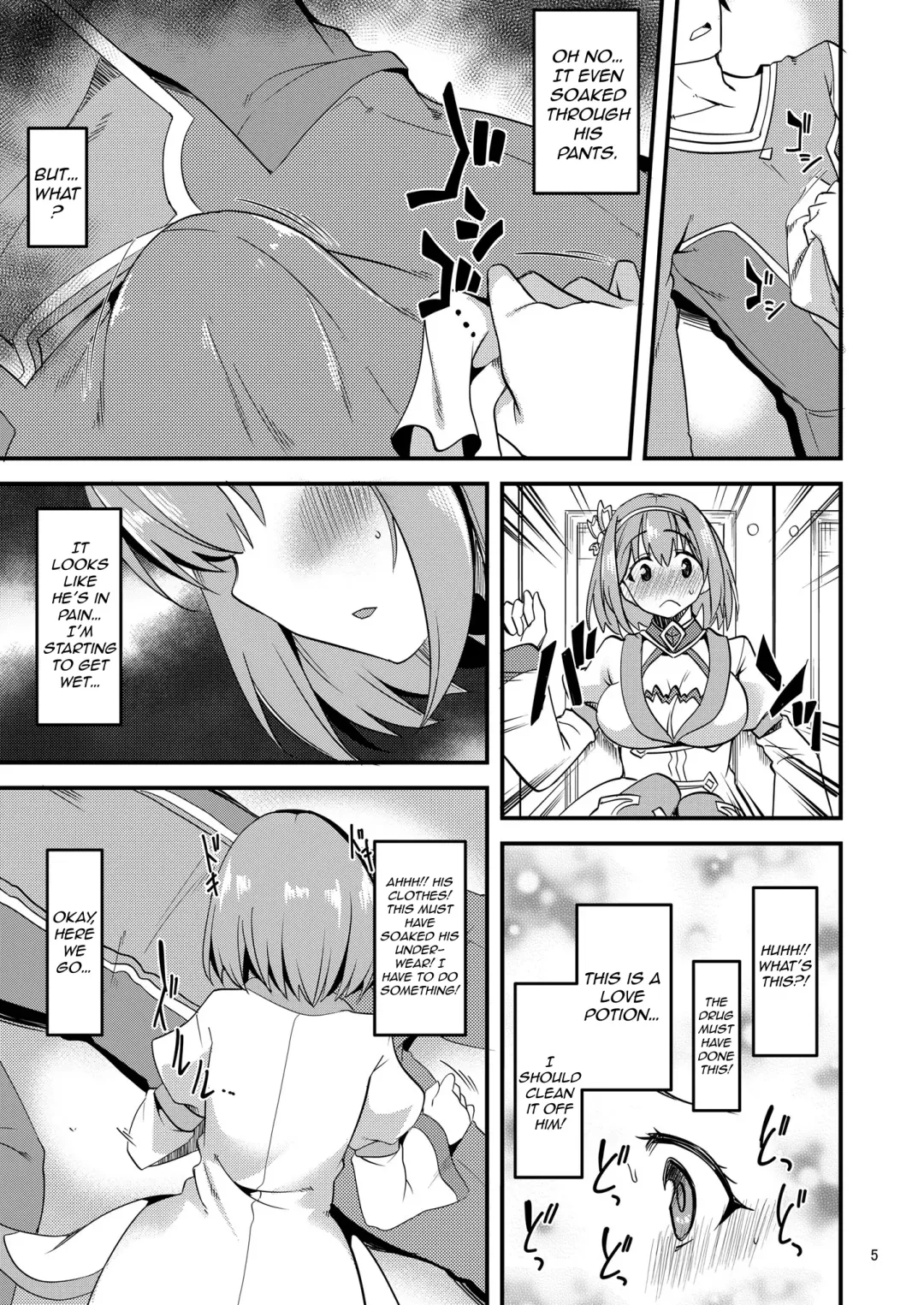 [Gokubuto Mayuge] Pink-gami no Onnanoko wa... | The Girl With Pink Hair... Fhentai - Page 4