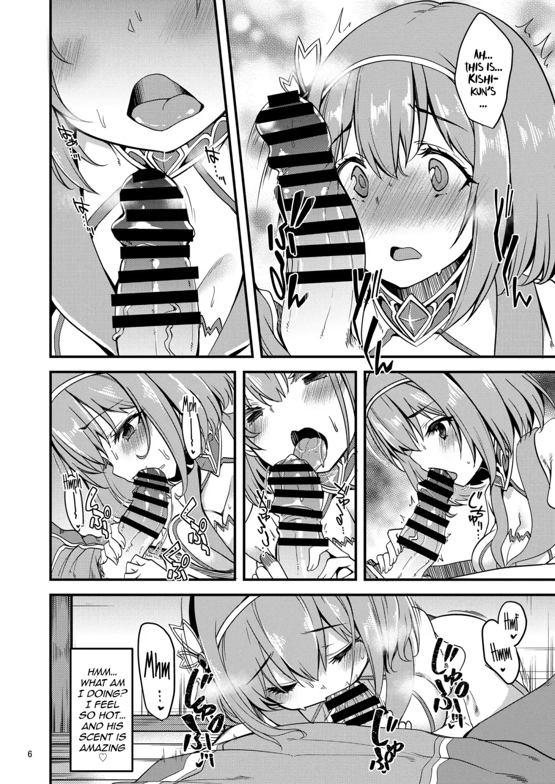 [Gokubuto Mayuge] Pink-gami no Onnanoko wa... | The Girl With Pink Hair... Fhentai - Page 5
