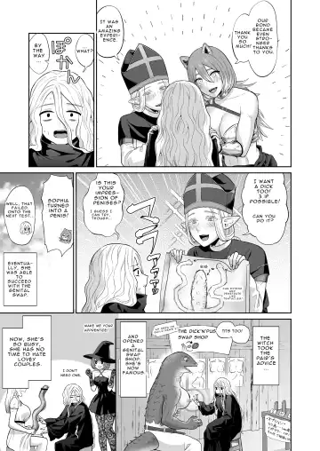 [Titiduki] Otoko Girai no Yuri Couple ni Chinpo ga Haetara. | If a Man-hating Lesbian Grew a Dick. Fhentai.net - Page 41