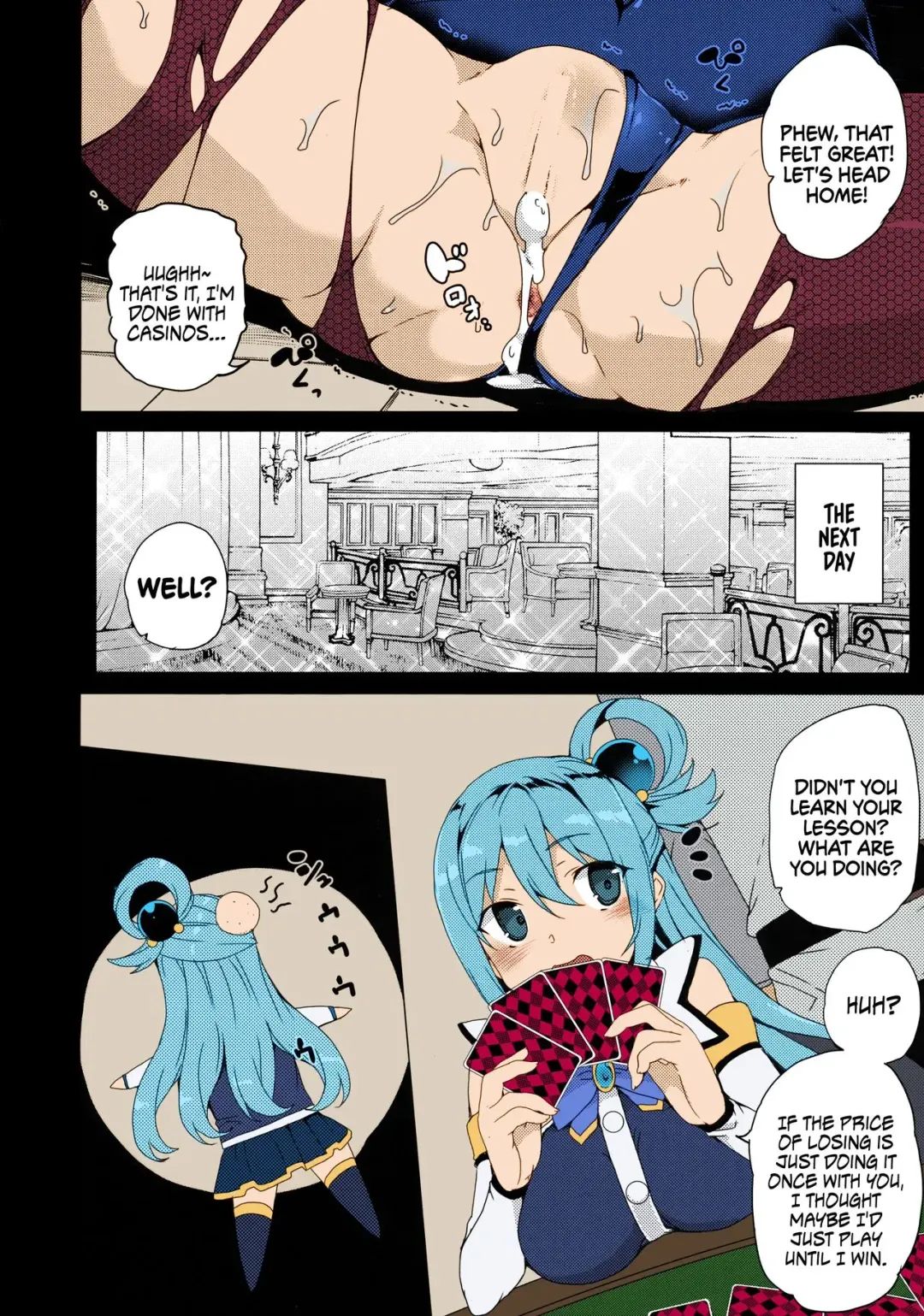 [Tanaka Decilitre] Megami ga Gamble ni Makeru Wake Nai Janai | There's No Way a Goddess Can Lose at Gambling Fhentai.net - Page 9