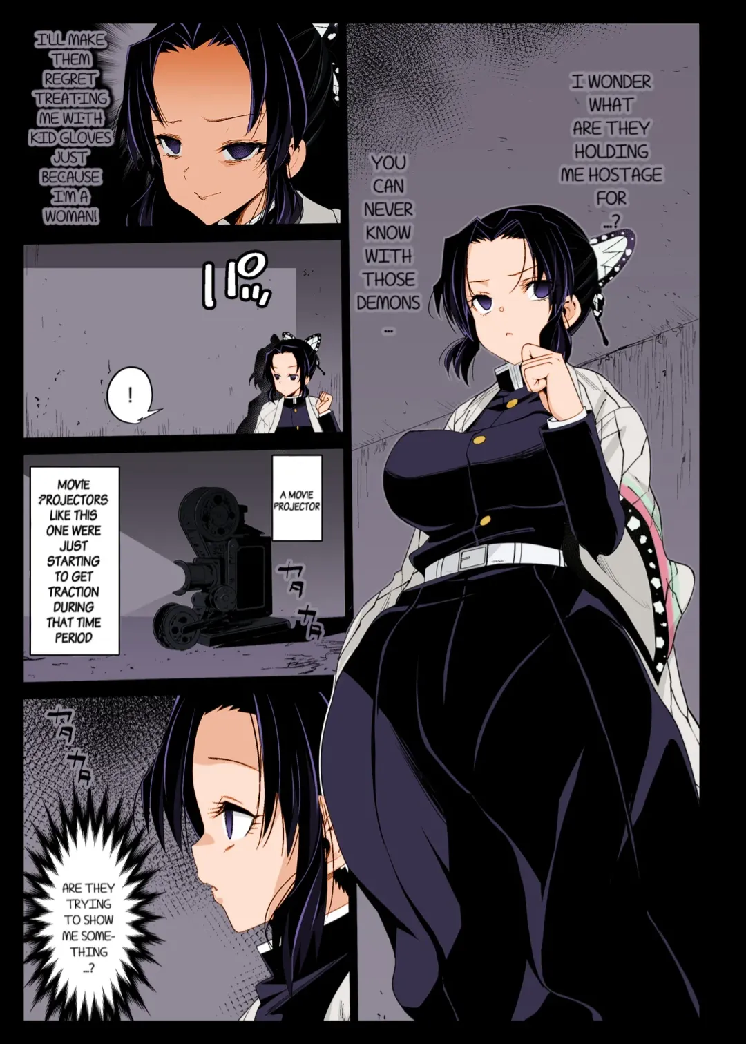 [Ma-kurou] Kochou Shinobu Kan ~Neteiru Aida ni Ossan Oni ni Okasareru~ - RAPE OF DEMON SLAYER 2 (decensored) Fhentai - Page 4