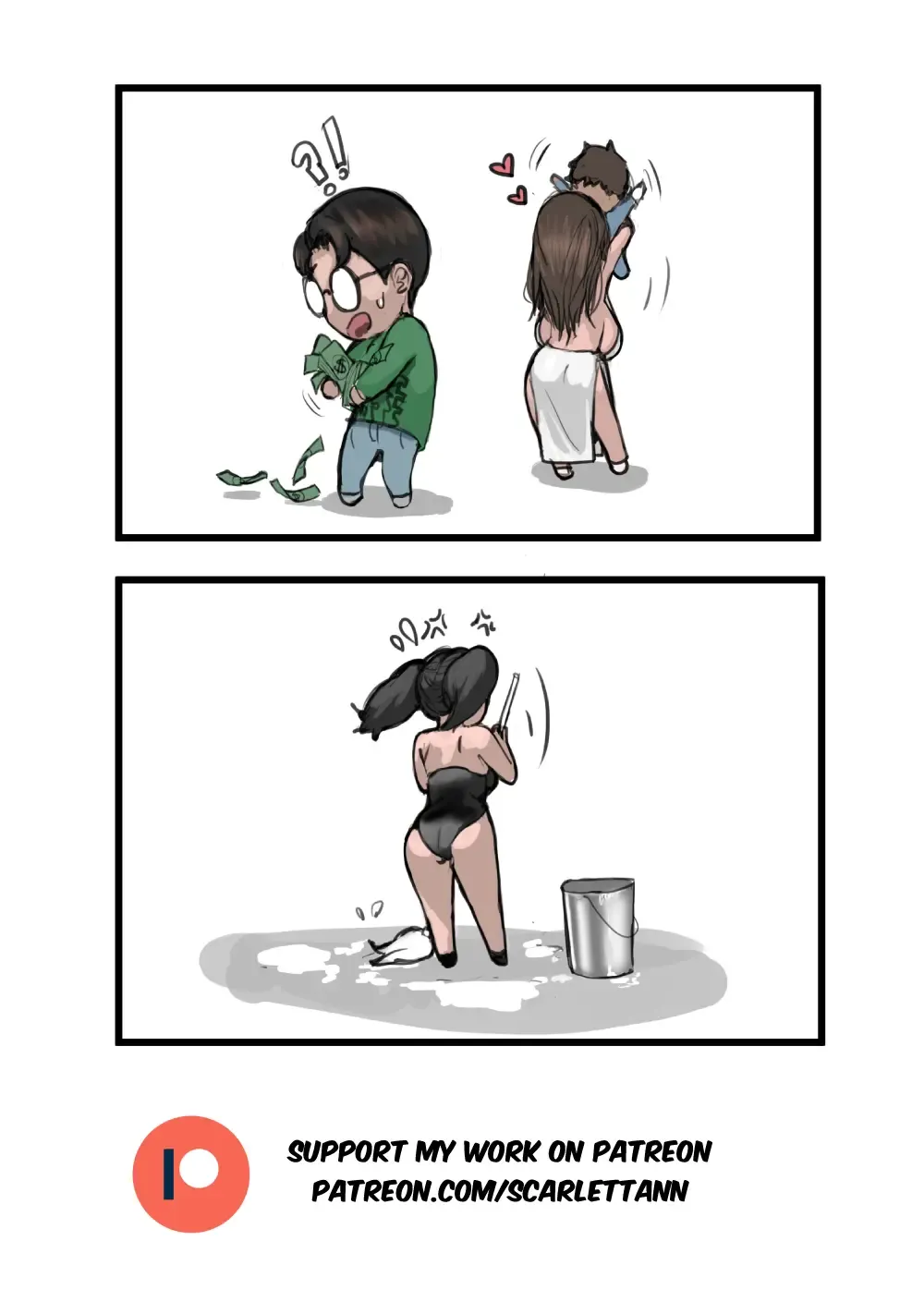 [Scarlett Ann] My Busty Wife Is a Female Escort Fhentai - Page 21