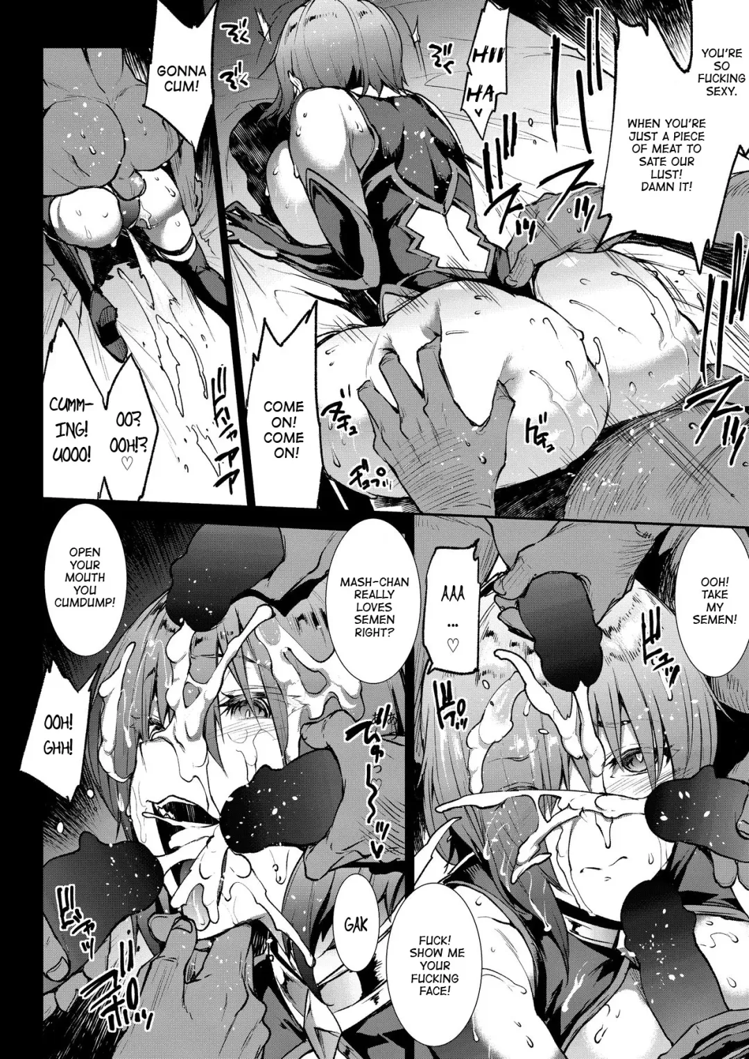 [Erect Sawaru] Mash, Rinkan. | Mash, Rape. Fhentai.net - Page 12