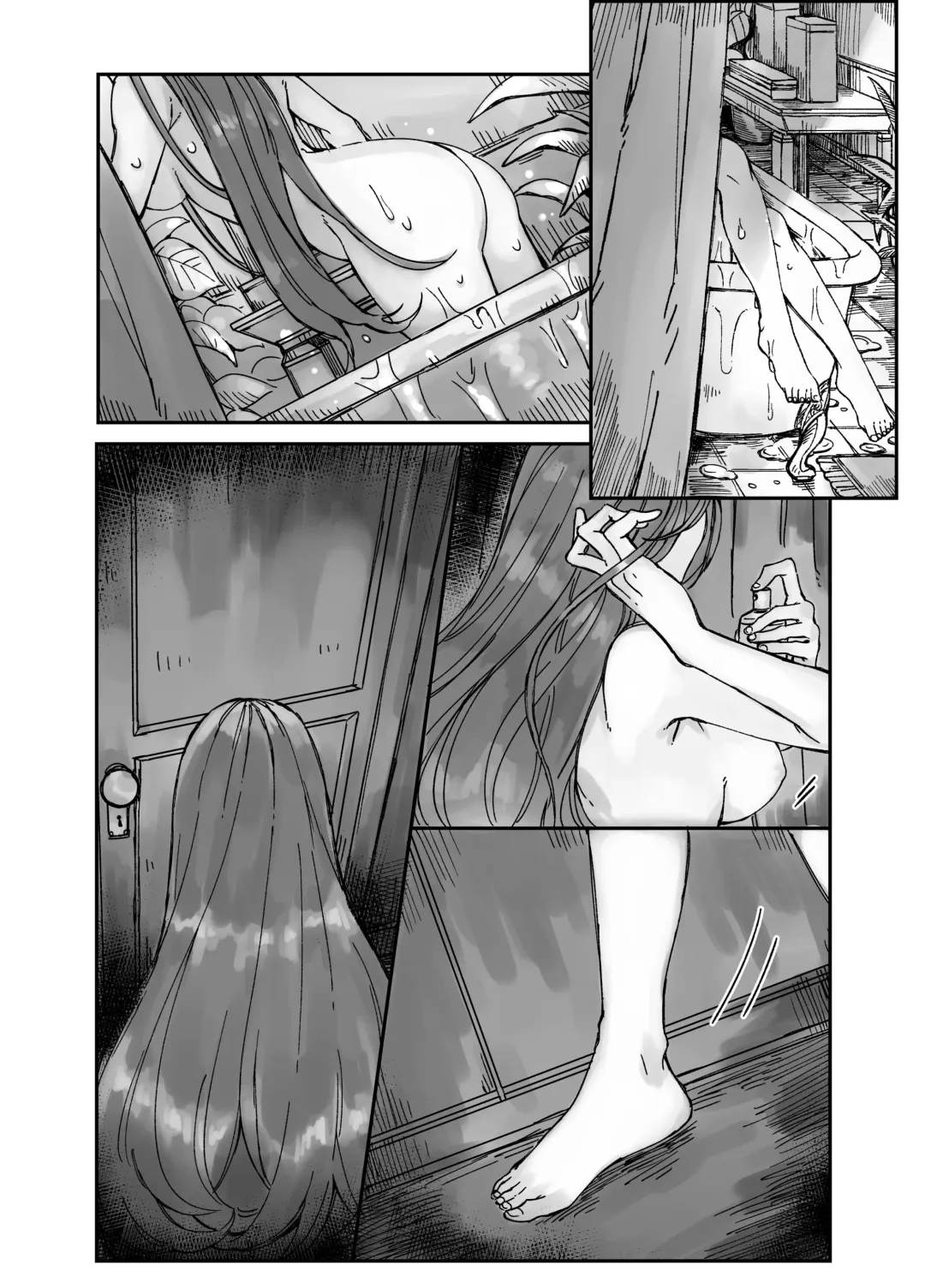 [Iwashimizuni] Skeb Request Manga | Futa Kidnaps Girl Fhentai.net - Page 1