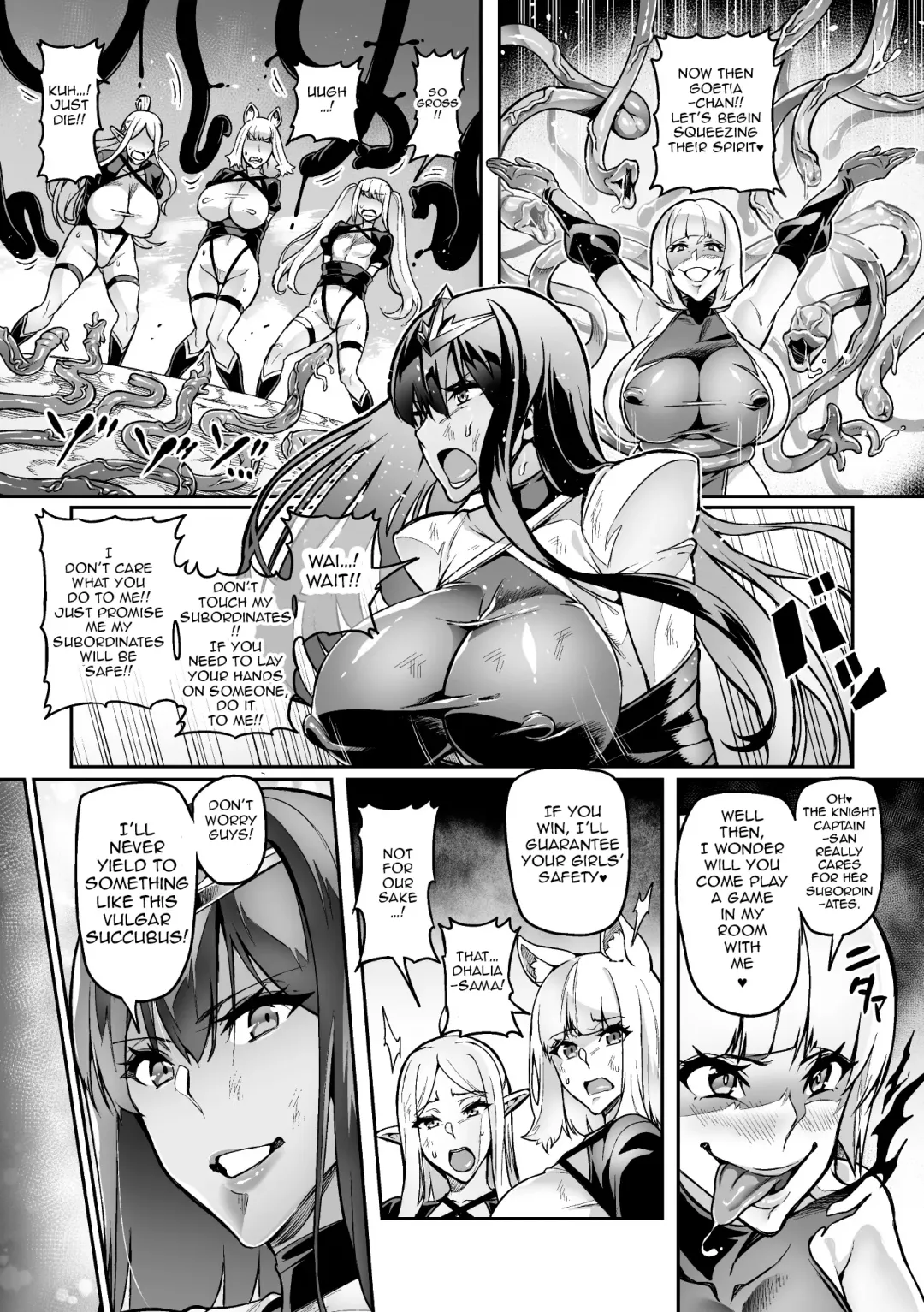 [Hatoba Akane] Kokuyou Kengeki Dahlia | Dahlia the Obsidian Blade Fhentai - Page 4