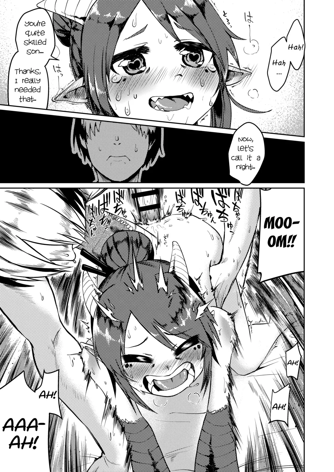 [Umiyamasoze] Ryuujin Kaa-san ga Suki Sugite | I Love My Dragonkin Mom Too Much Fhentai.net - Page 19