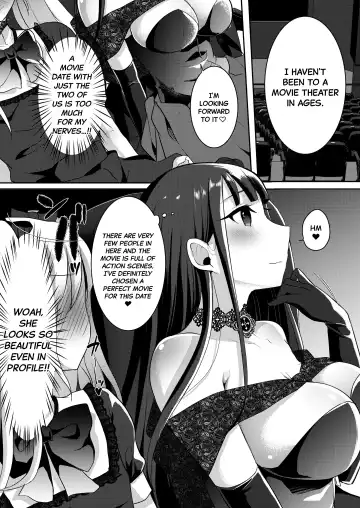 [Runrun] Futanari Gothic Onee-san no Tadashii Eiga Date no Susume | Recommendations for a Proper Movie Date With A Gothic Futanari Lady Fhentai - Page 6