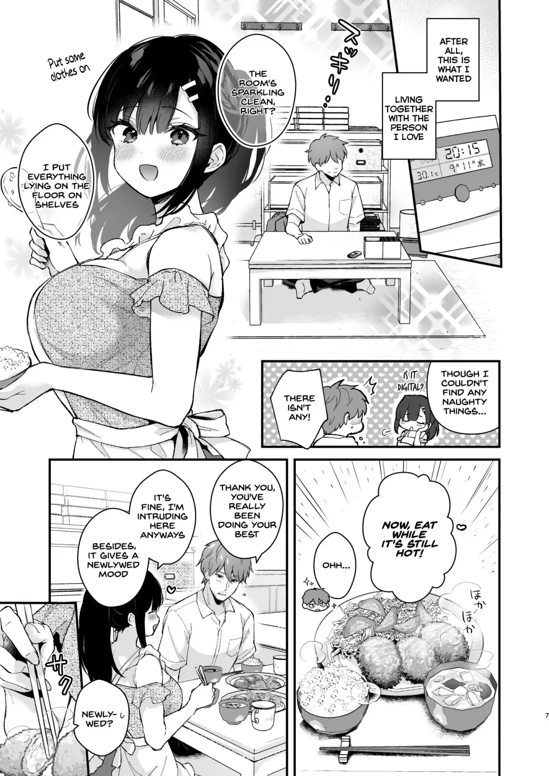 [Mashiro Shirako] Oshikake Kanojo no Omamagoto Fhentai - Page 6