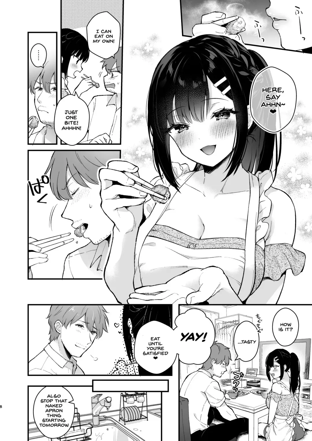 [Mashiro Shirako] Oshikake Kanojo no Omamagoto Fhentai - Page 7