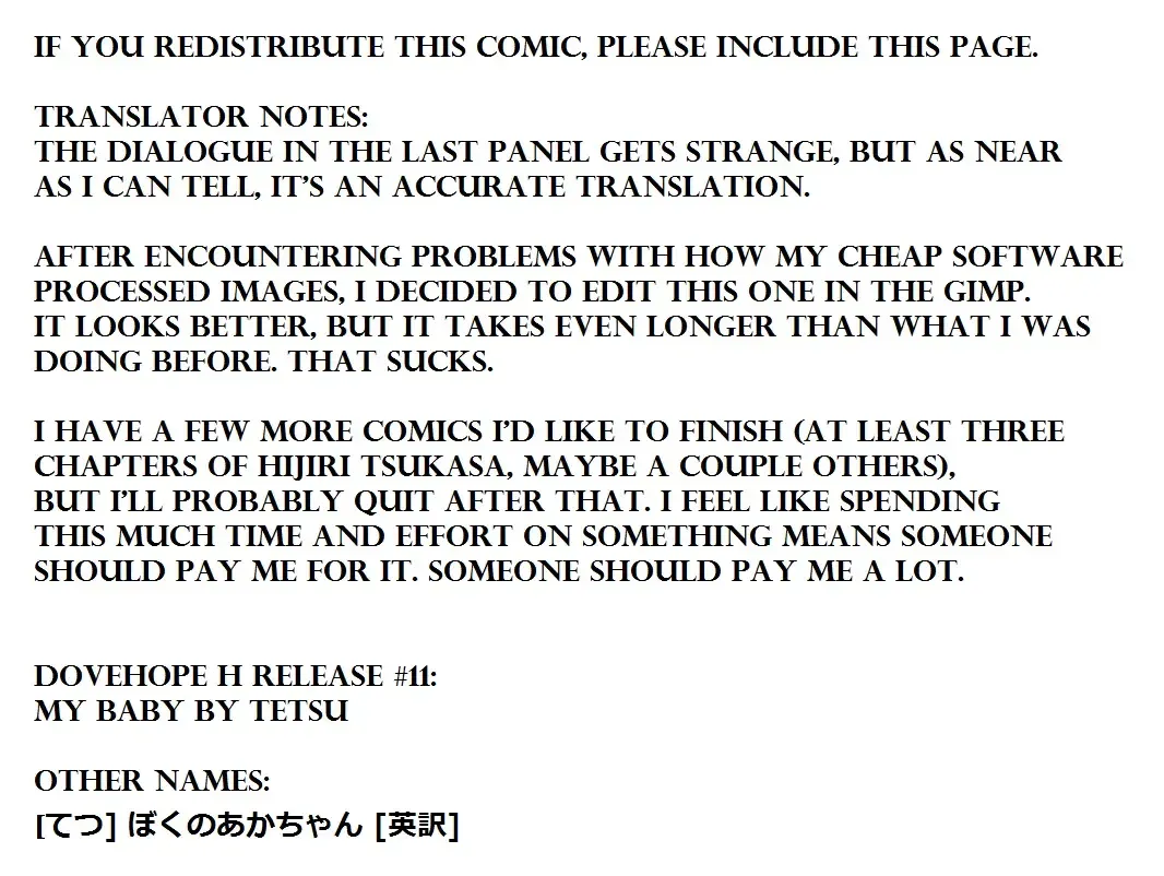 [Tetsu] Boku no Aka-chan | My Baby Fhentai - Page 17