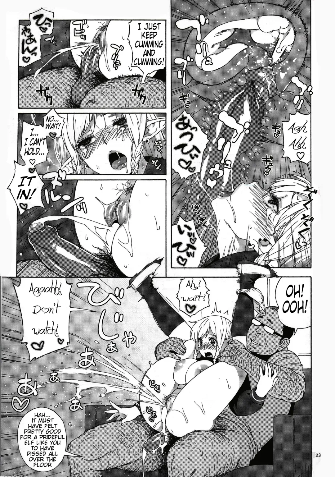 [Jingrock] Tenkousei JK Elf -Houkago Choukyou Jugyou- (decensored) Fhentai - Page 23