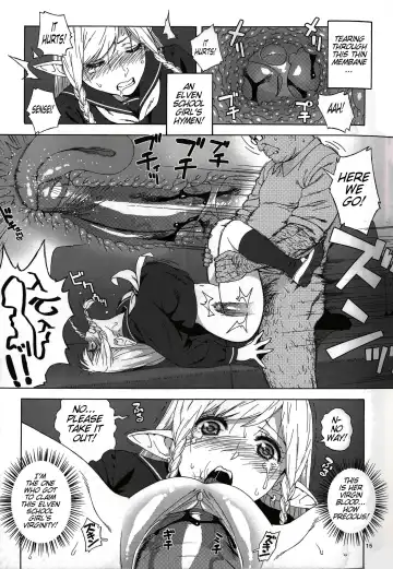 [Jingrock] Tenkousei JK Elf -Houkago Choukyou Jugyou- (decensored) Fhentai - Page 15