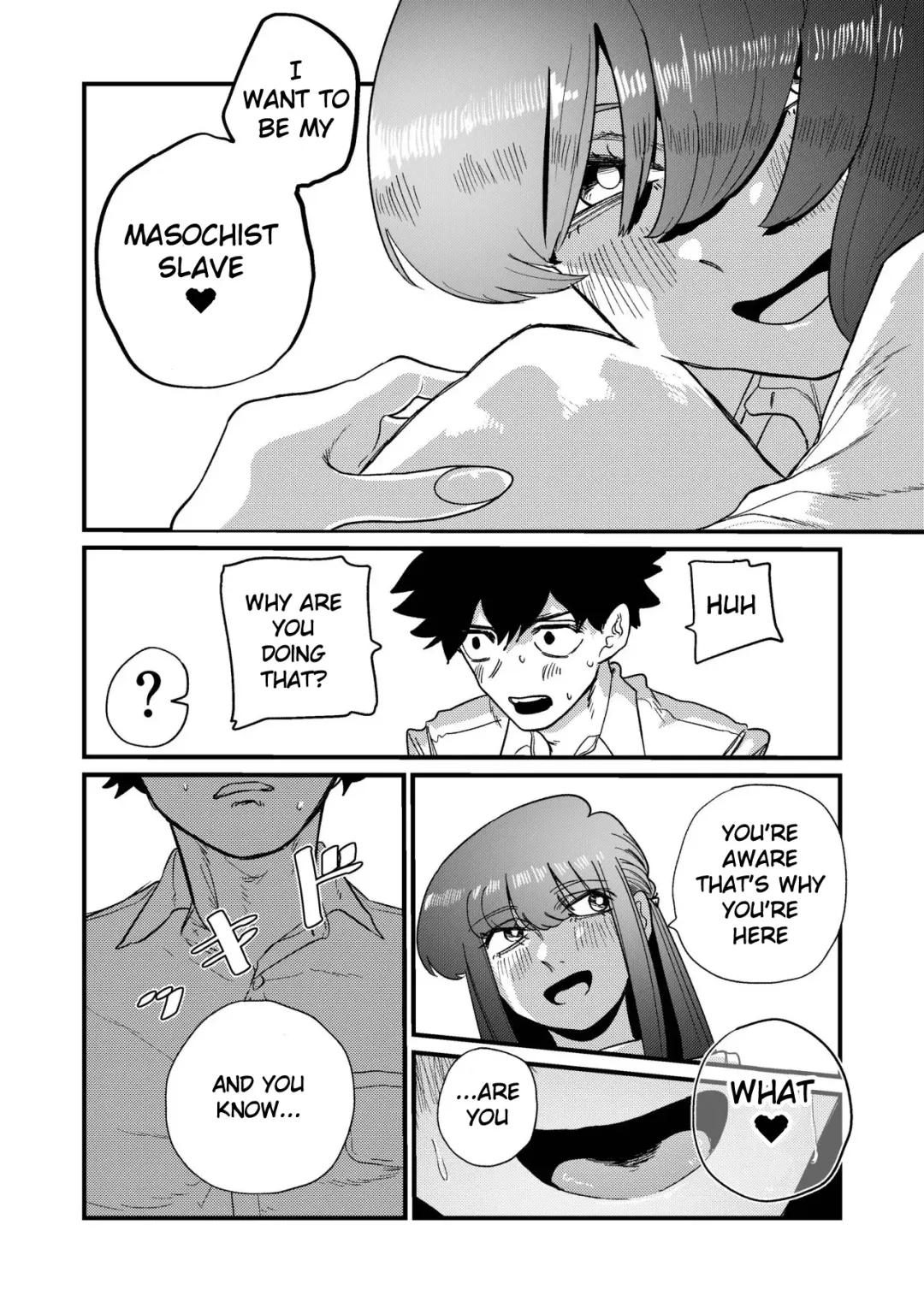 [Momo Chobi] Maso Gari Nishino-san | Masochist Hunter Nishino Fhentai - Page 14
