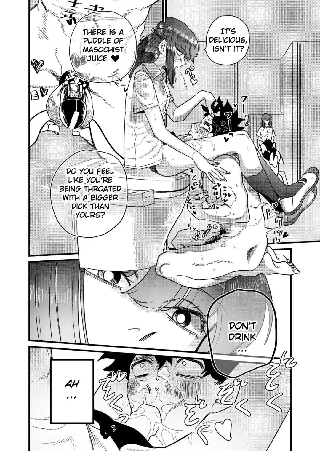 [Momo Chobi] Maso Gari Nishino-san | Masochist Hunter Nishino Fhentai - Page 54