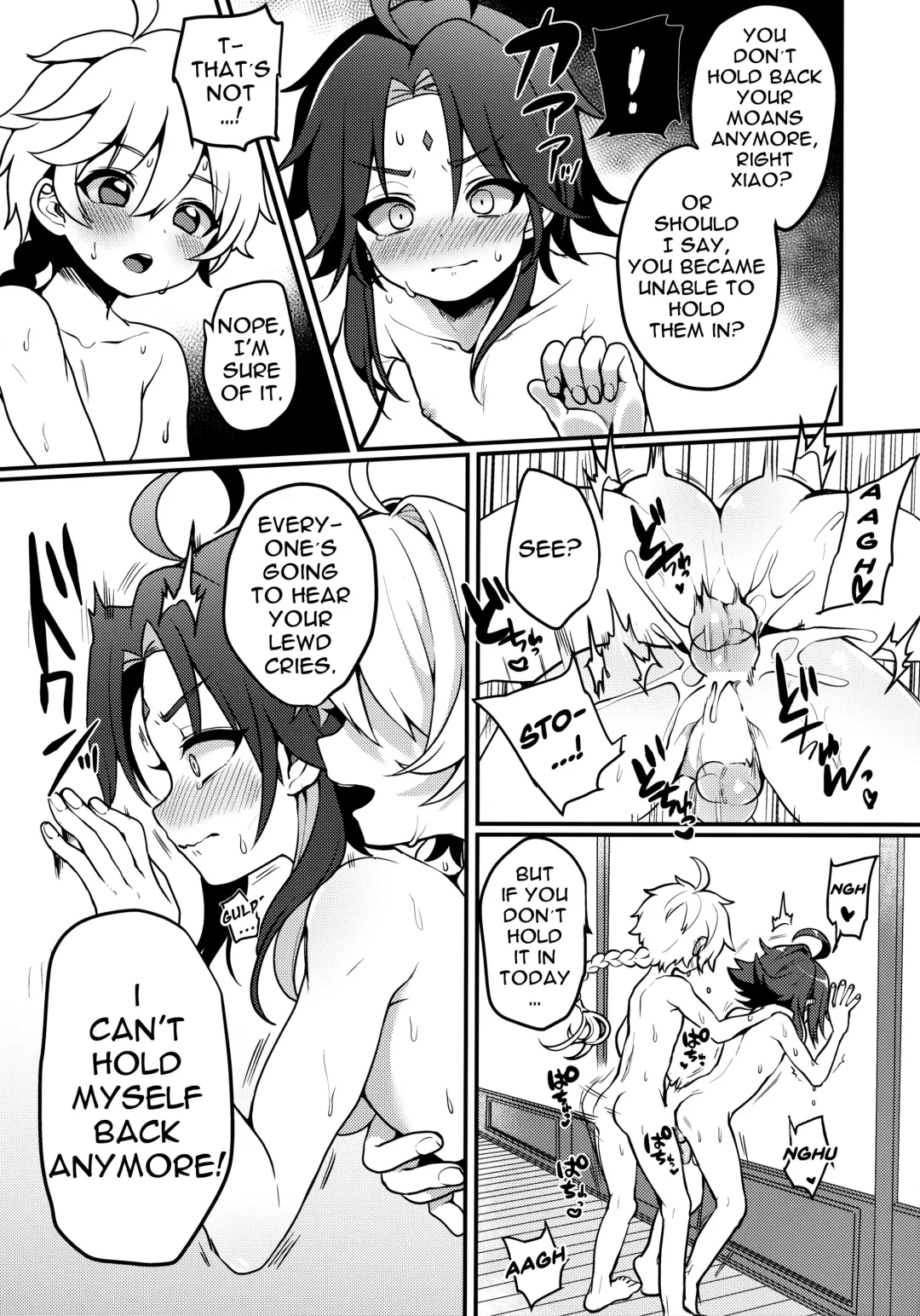 [Poron] AetherXiao ga Tsubo no Naka de Ecchi Suru Hon Fhentai - Page 5