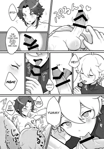 [Poron] AetherXiao ga Tsubo no Naka de Ecchi Suru Hon Fhentai - Page 20