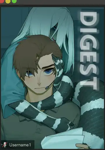 [Sparrowl] Wholesome diligent husband x Lewd sleepy Snake wife - Fhentai