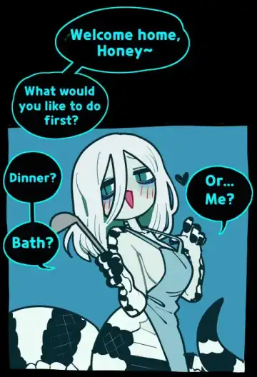 [Sparrowl] Wholesome diligent husband x Lewd sleepy Snake wife Fhentai - Page 29