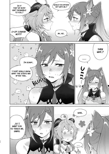 [Negom] Ganyu to Ecchi ga Shitai! - Sleep with me, Ganyu Fhentai - Page 17