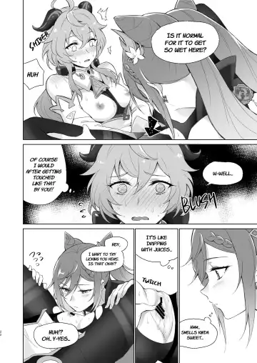 [Negom] Ganyu to Ecchi ga Shitai! - Sleep with me, Ganyu Fhentai - Page 21