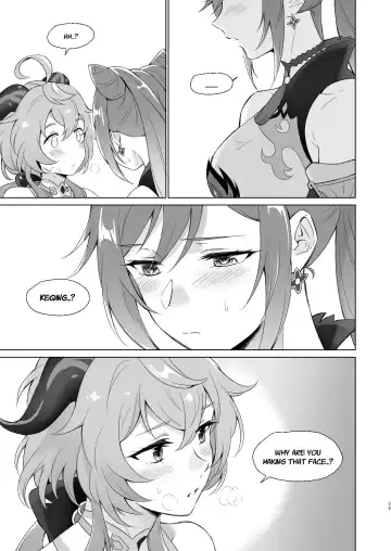 [Negom] Ganyu to Ecchi ga Shitai! - Sleep with me, Ganyu Fhentai - Page 32