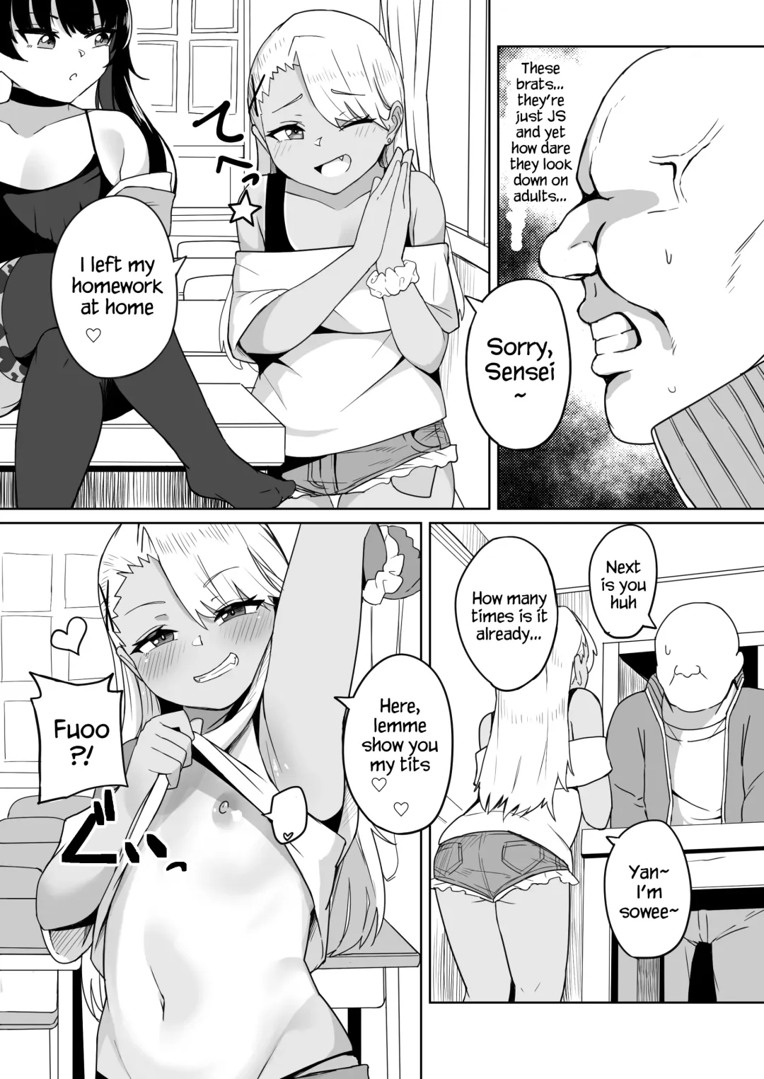 [Fuzui - Urakan] Mesugaki Gakkyuu Houkago Shidou Fhentai - Page 3