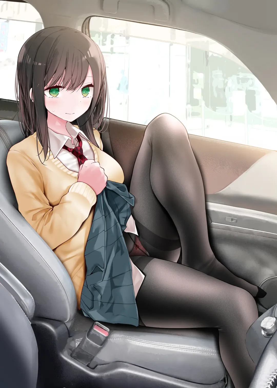 [Oouso] 通勤道中であの娘がみだらな行為をしてくる本5 Fhentai - Page 6