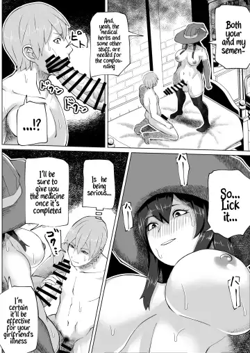 [Bekobeko] Futanari Majo no Mori | The Futanari Witch's Forest Fhentai - Page 12