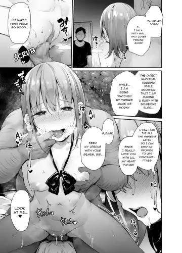 [Hitoi] Enkou Kanojo to Kengakukai | Paid dates with my girlfriend prostitute side-by-side experience Fhentai.net - Page 22