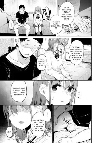 [Hitoi] Enkou Kanojo to Kengakukai | Paid dates with my girlfriend prostitute side-by-side experience Fhentai.net - Page 30