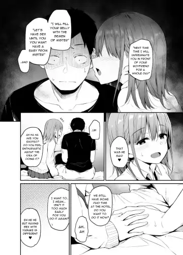 [Hitoi] Enkou Kanojo to Kengakukai | Paid dates with my girlfriend prostitute side-by-side experience Fhentai.net - Page 31