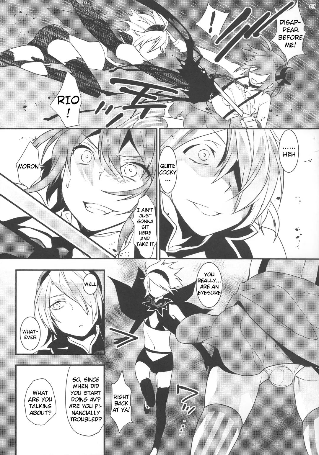 [Makuro] Mahou Josou Shounen Magical Rio 2 Fhentai - Page 6