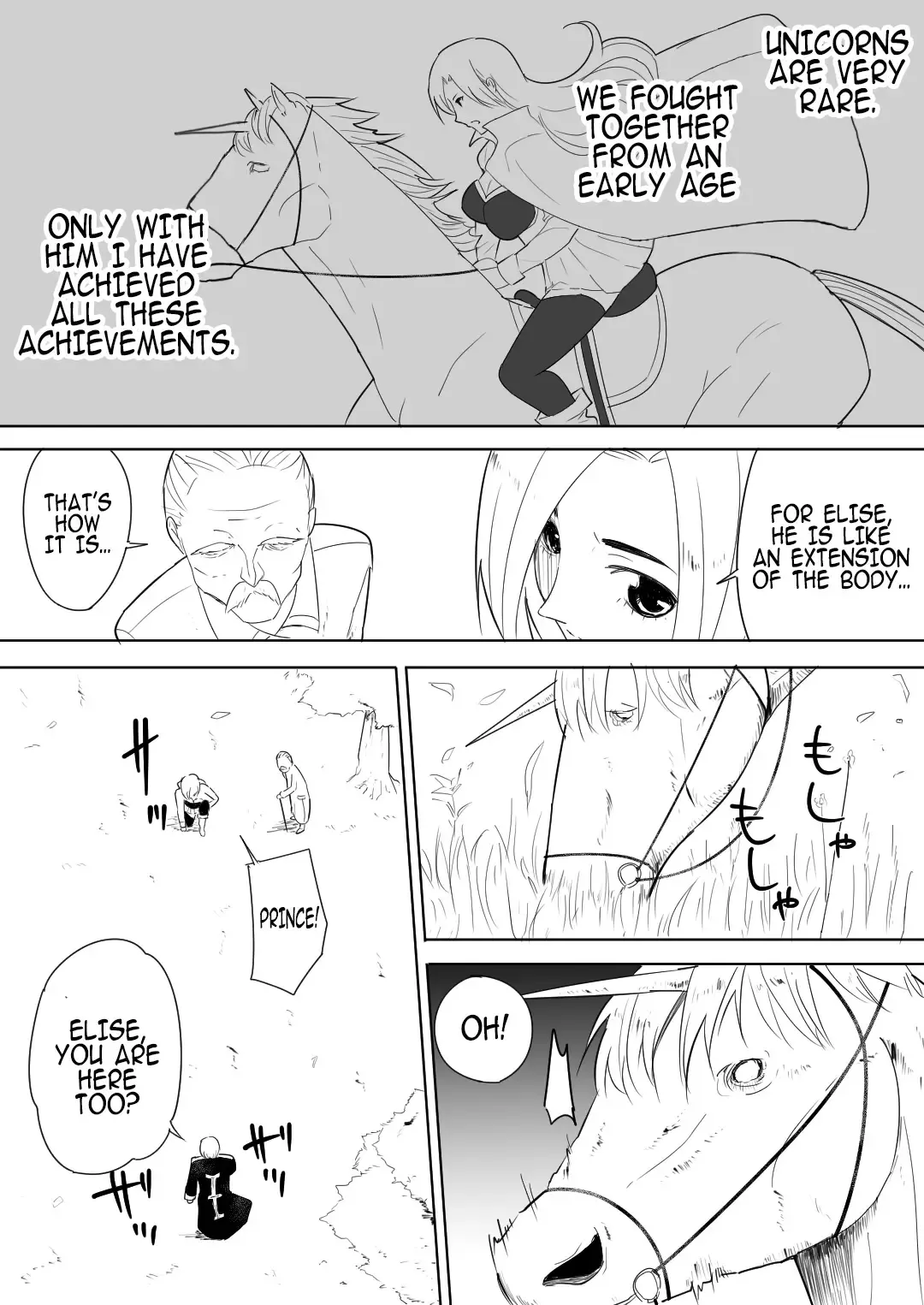 [Freya] Aiba ni Hamerareta Onna Kishi | Female knight who fucked by her own steed Fhentai.net - Page 9