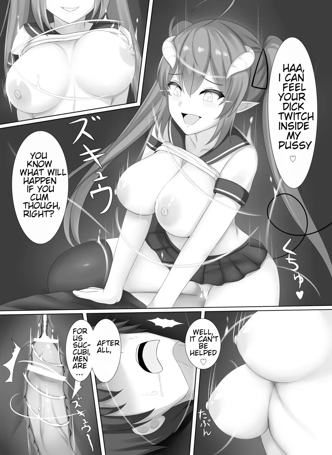 [Renetan] Succubus demo, Ano Gaki ni Zettai ni Makenai! Fhentai - Page 40