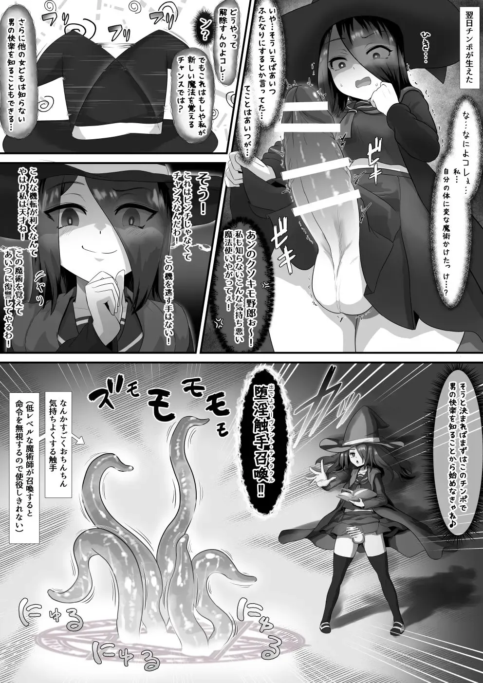 [Hoshiaka] Futanari-ka shite Jimetsu shichau-kei Fhentai - Page 2