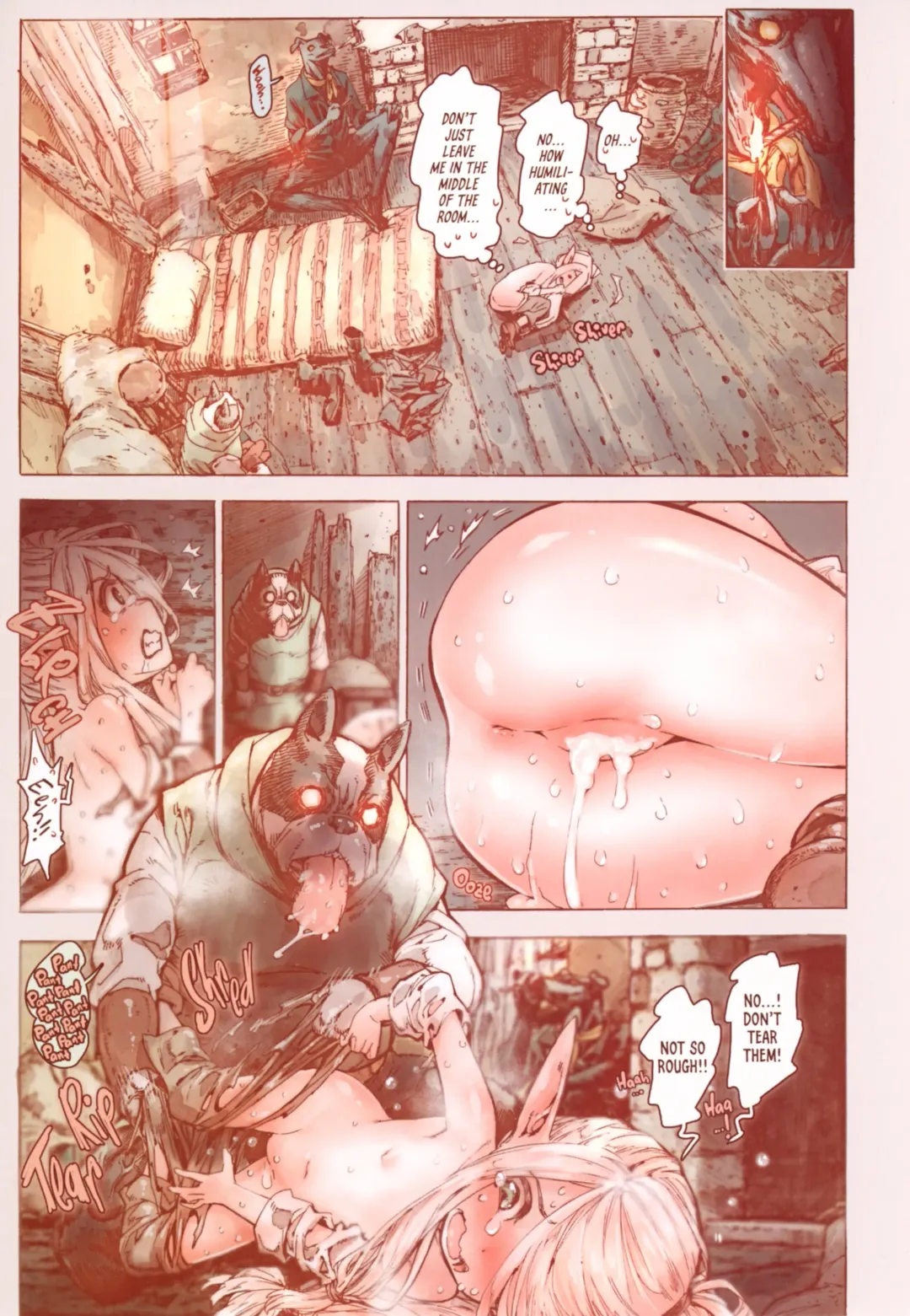 [Kyaradain] Chiisana Elf to Yaban na Juujin | The Little Elf and the Savage Beastmen (decensored) Fhentai - Page 20